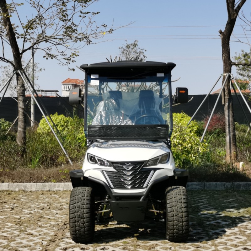 லித்தியம் பேட்டரியுடன் 4+2 சீட்டர் எலக்ட்ரிக் உயர்த்தப்பட்ட வேட்டை வாகனம்